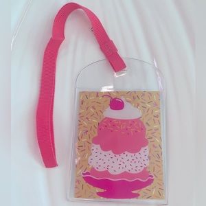 thirty-one NWT Take Along Bag Tag Sundae